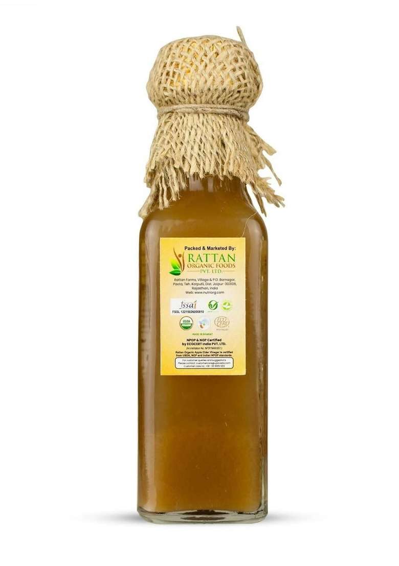 Upaveda Organic Apple Cider Vinegar|Pack Of 3| - Indya