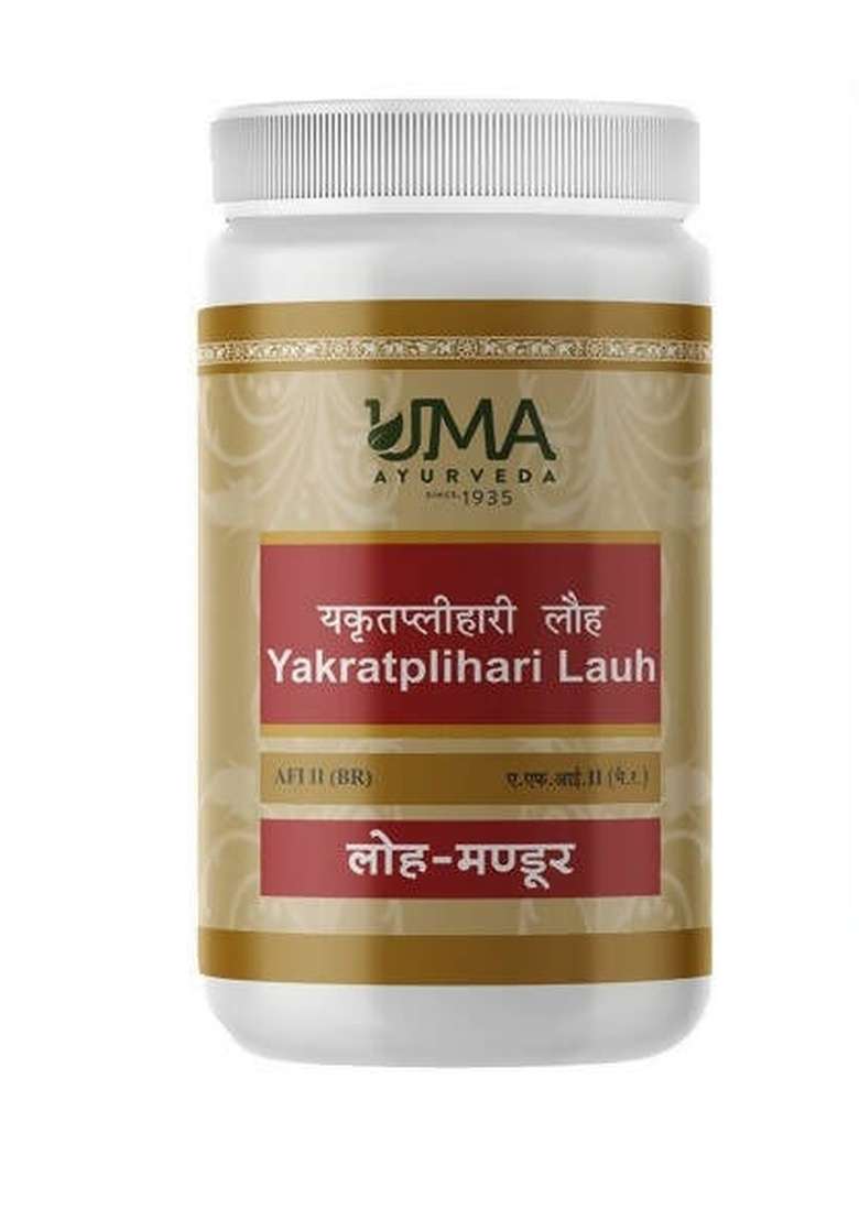 Uma Ayurveda Yakrtplihari Loh Tablets|Pack Of 3| - Indya
