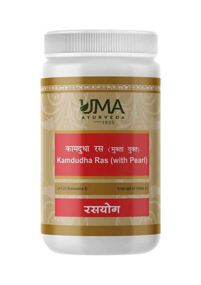 Uma Ayurveda Kamdudha Ras Tablets|Pack Of 3| - Indya