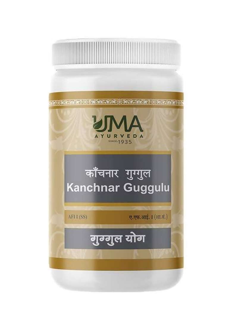 Uma Ayurveda Kanchnar Guggulu|Pack Of 3| - Indya