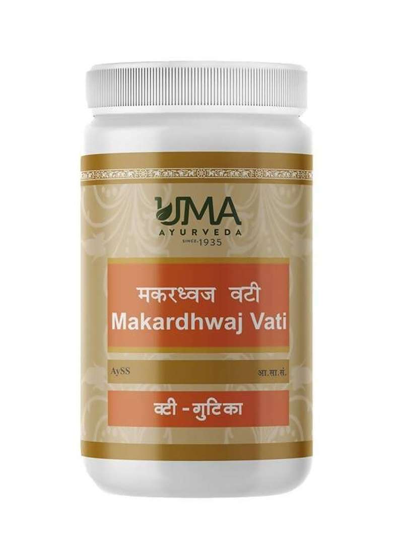 Uma Ayurveda Makardhwaj Vati|Pack Of 3| - Indya