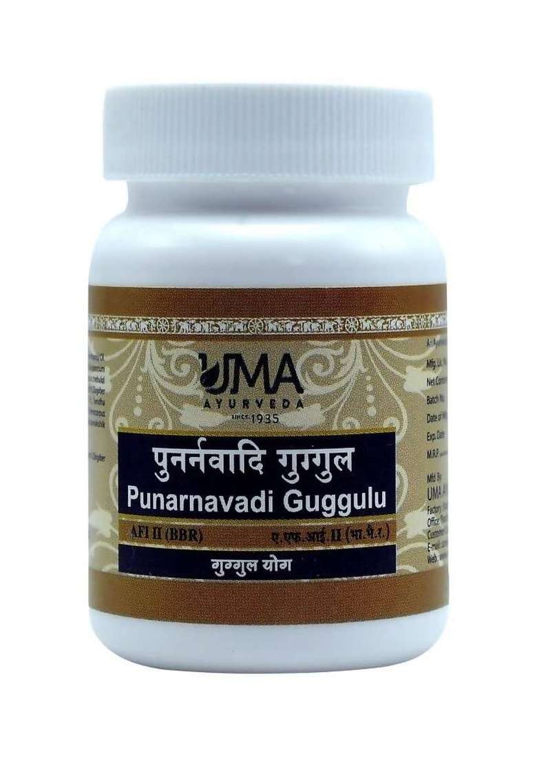 Uma Ayurveda Punarnavadi Guggulu|Pack Of 3| - Indya
