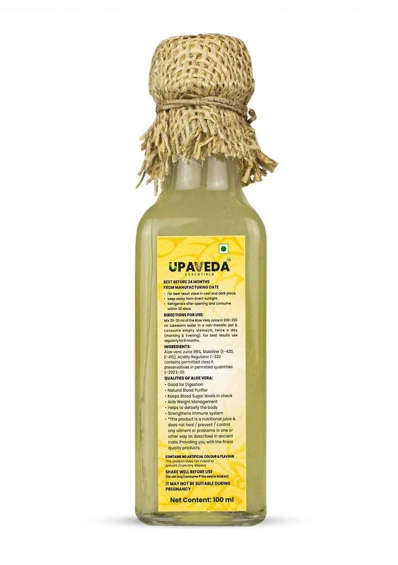 Upaveda Aloe Vera Juice|Pack Of 5| - Indya