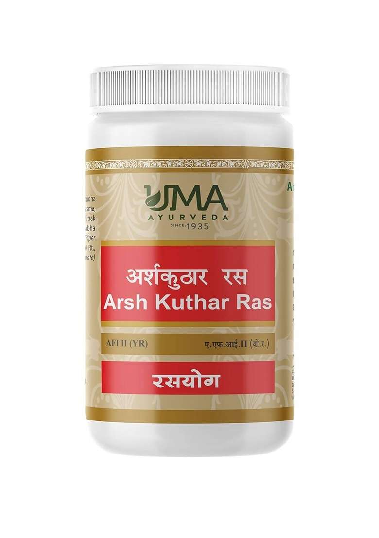 Uma Ayurveda Arsh Kuthar Ras Tablets|Pack Of 5| - Indya