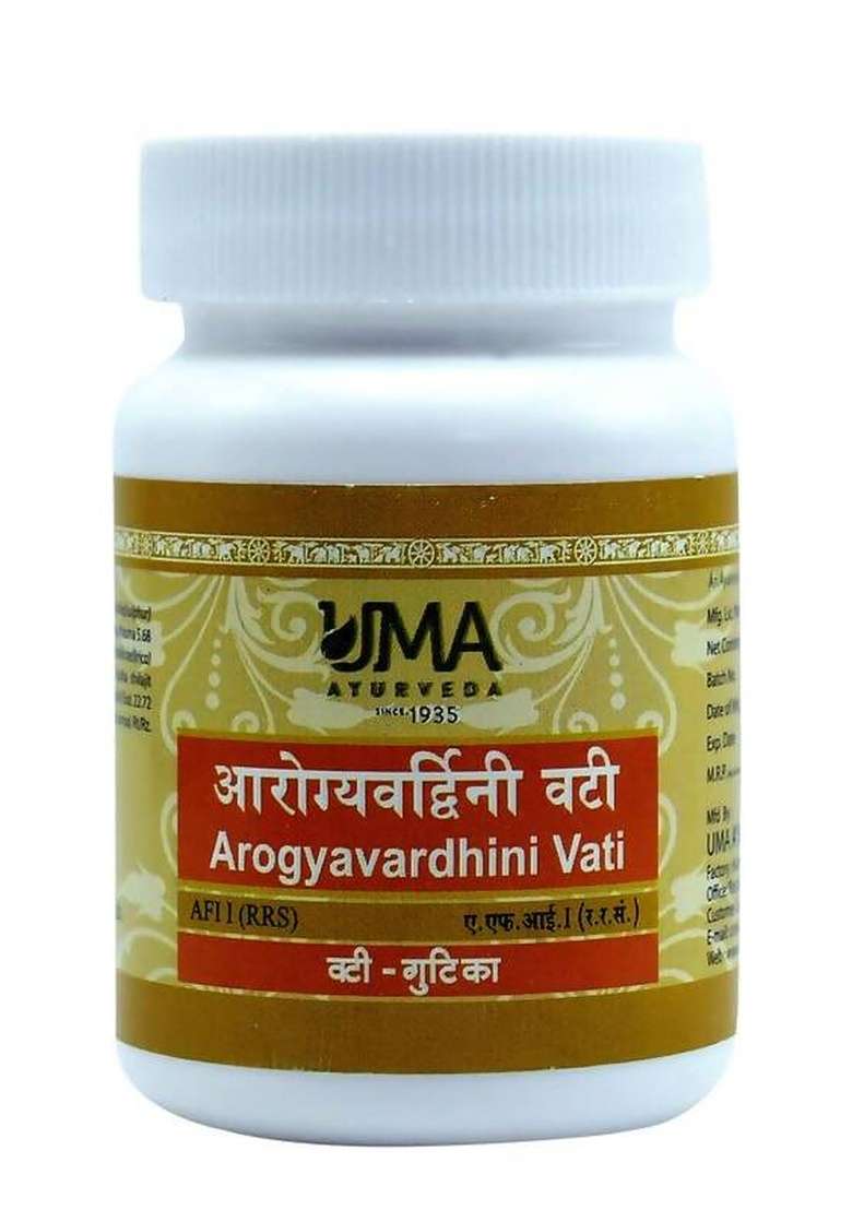 Uma Ayurveda Arogyavardhini Vati|Pack Of 5| - Indya