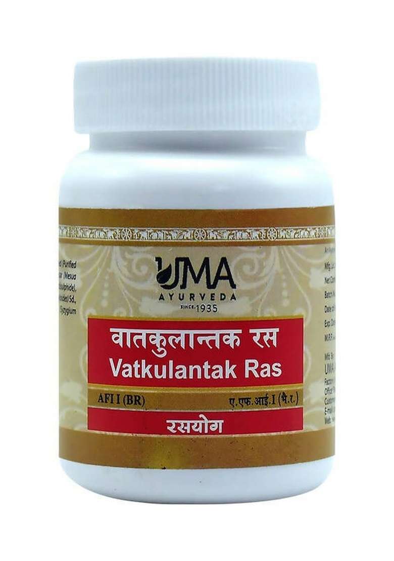 Uma Ayurveda Vatkulantak Ras Tablets|Pack Of 5| - Indya