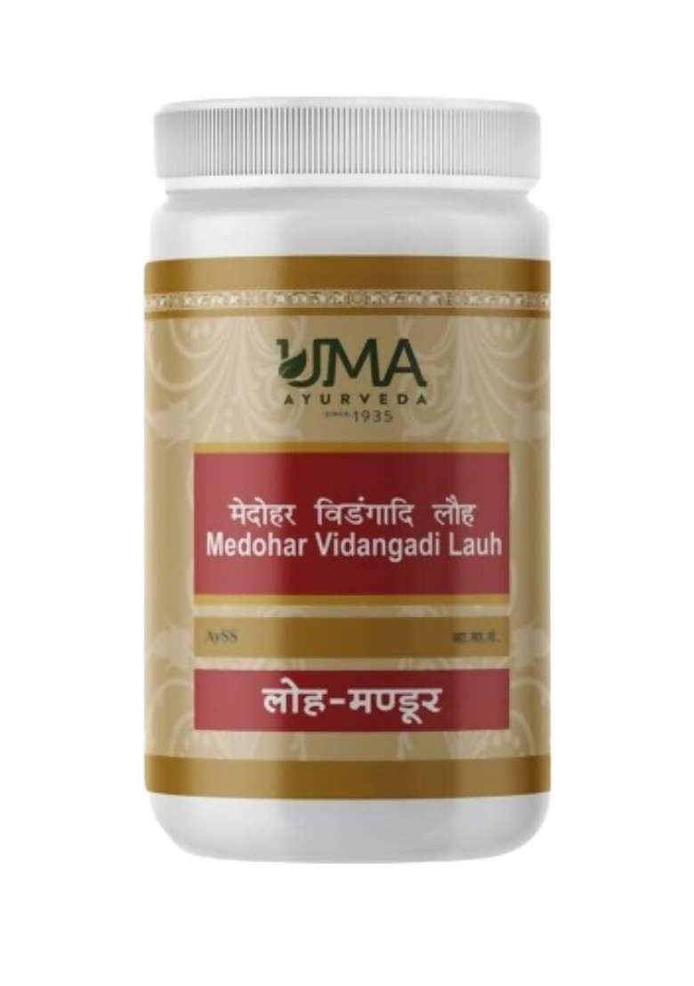 Uma Ayurveda Medohar Vidangadi Lauha Tablets|Pack Of 5| - Indya