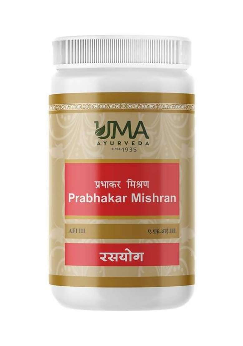 Uma Ayurveda Prabhakar Mishran Tablets|Pack Of 5| - Indya