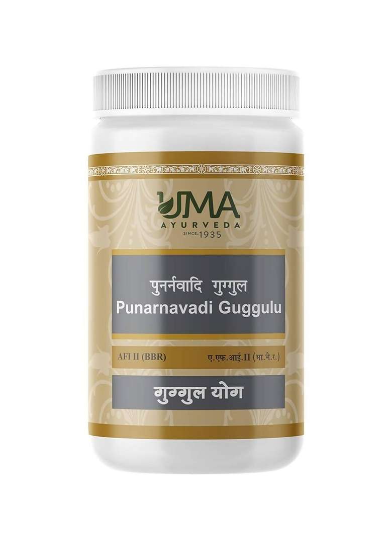 Uma Ayurveda Punarnavadi Guggulu|Pack Of 5| - Indya