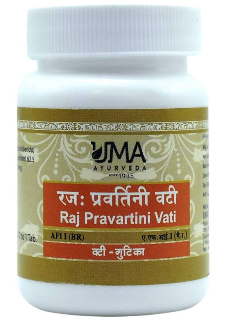 Uma Ayurveda Rajapravartini Vati|Pack Of 5| - Indya