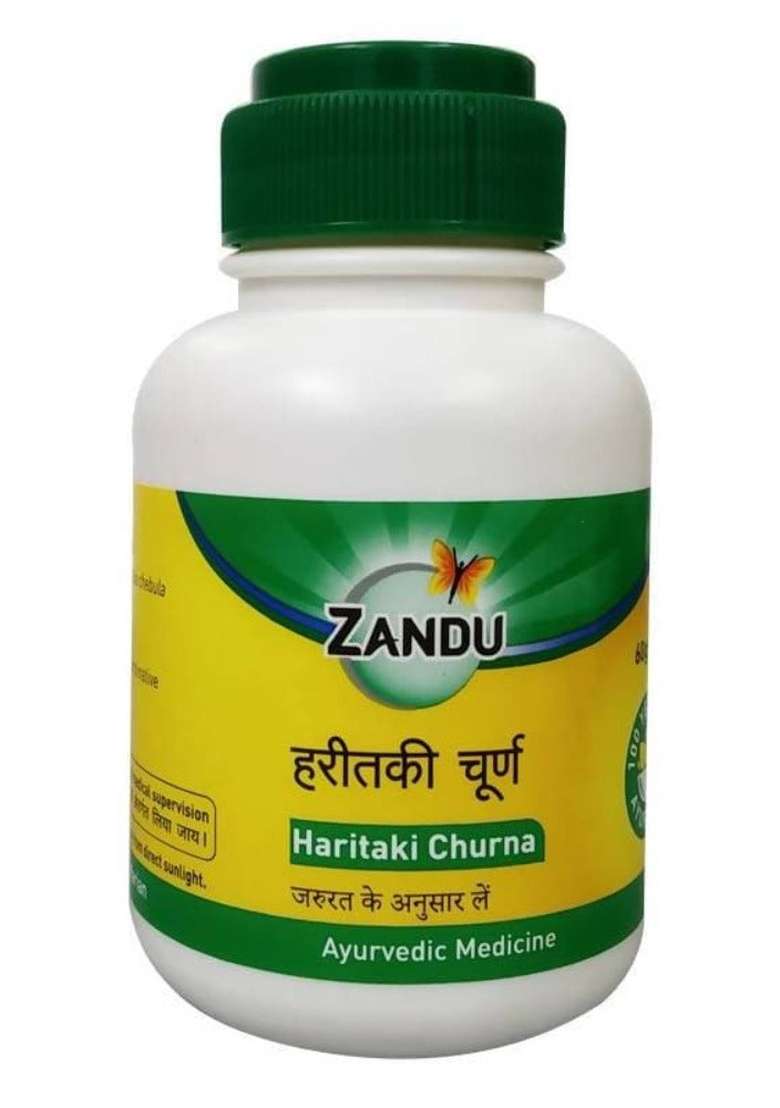 Zandu Haritaki Churna|Pack Of 10| - Indya