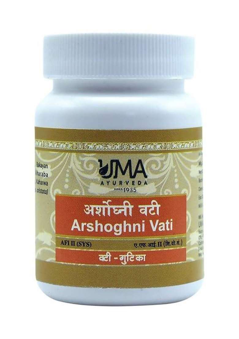 Uma Ayurveda Arshoghni Vati|Pack Of 10| - Indya