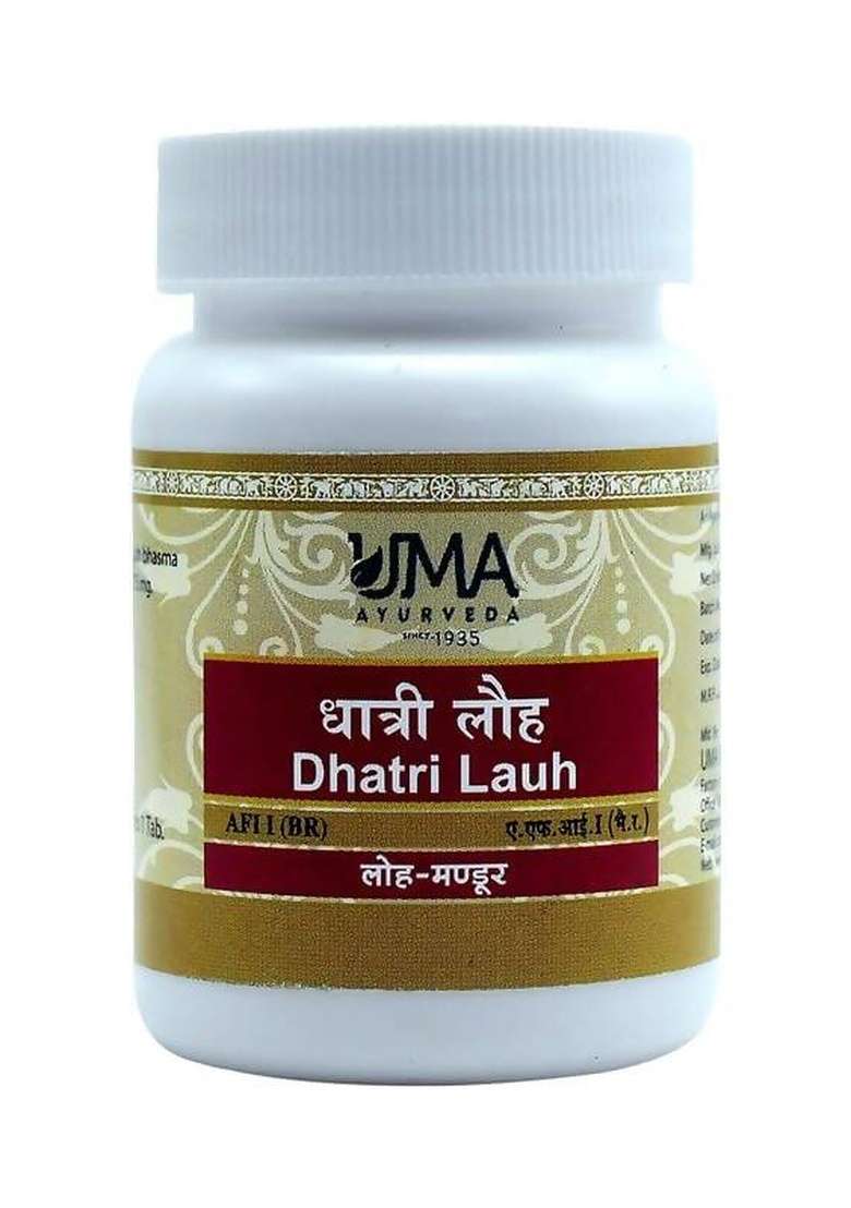 Uma Ayurveda Dhatri Lauha Tablets|Pack Of 10| - Indya