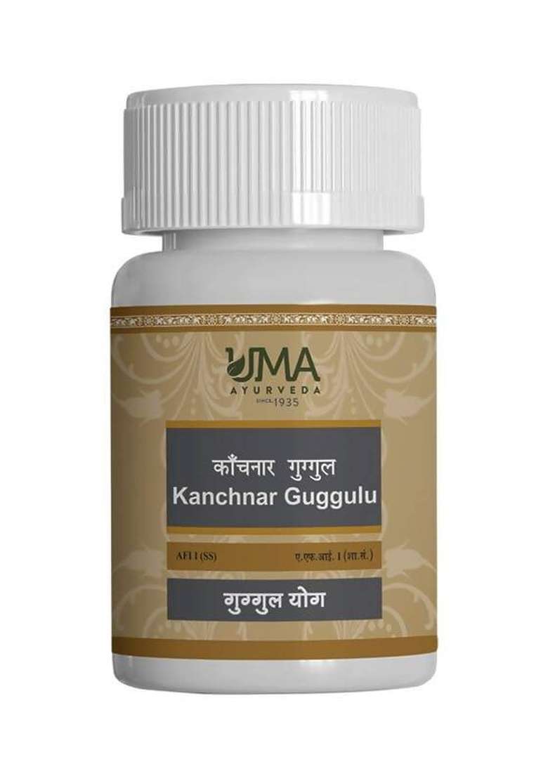 Uma Ayurveda Kanchnar Guggulu|Pack Of 10| - Indya