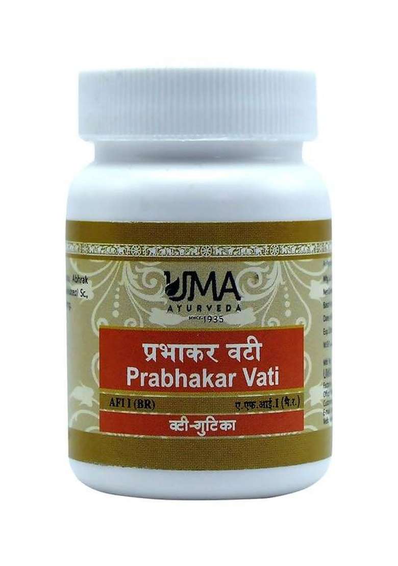 Uma Ayurveda Prabhakar Vati|Pack Of 10| - Indya