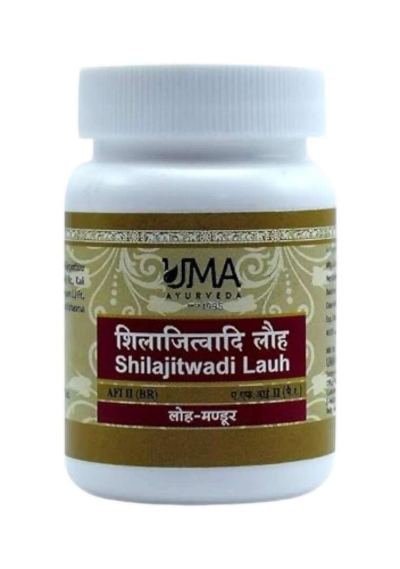 Uma Ayurveda SJ wadi Lauha Tablets|Pack Of 10| - Indya