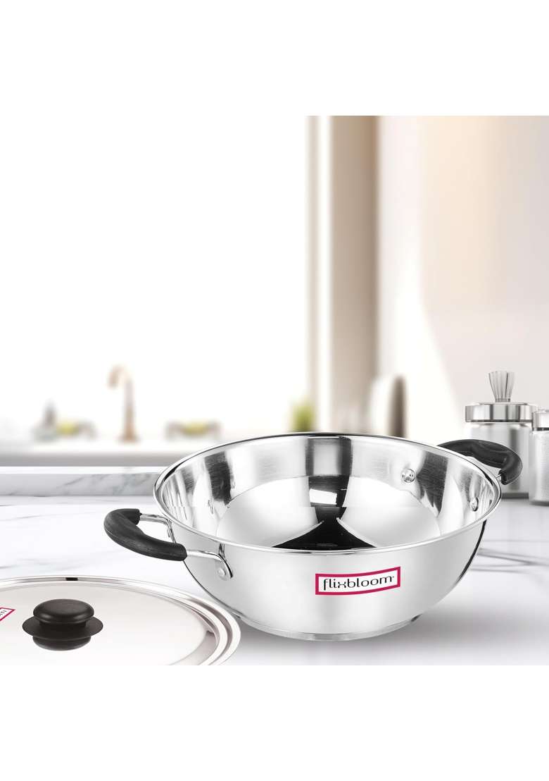 FLIXBLOOM Imperious Stainless Steel Triply Bottom