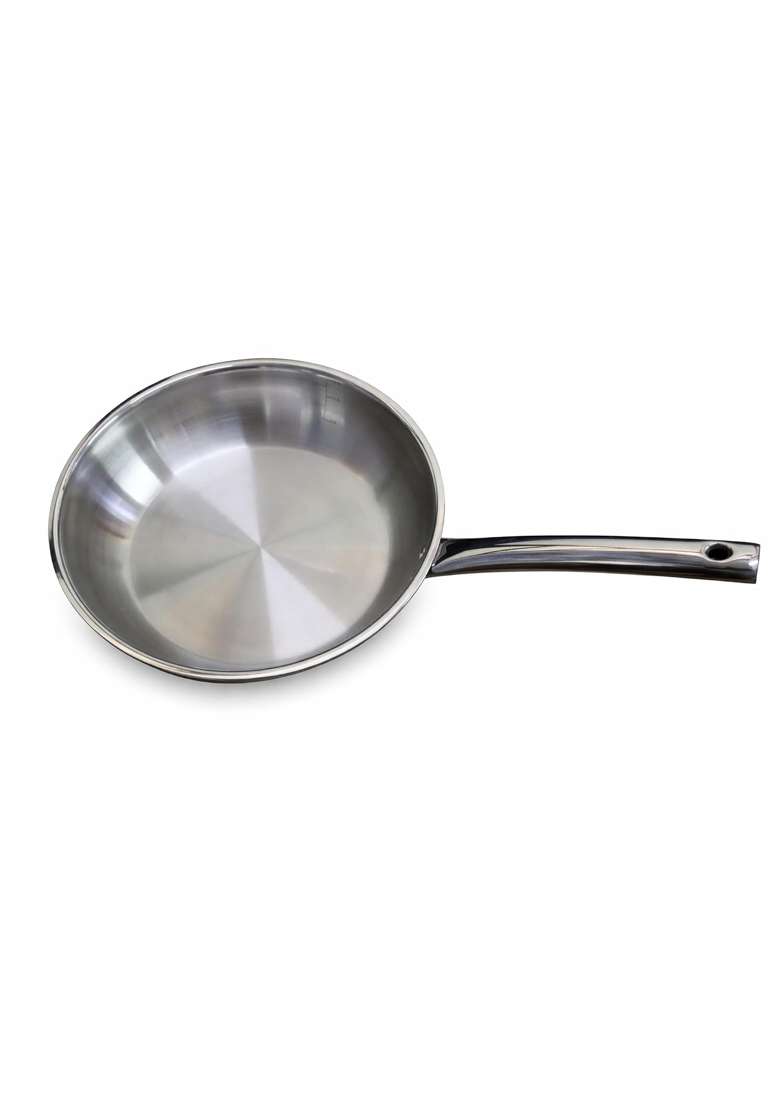 AANYA HOME CRAFT Aanya Homecraft Trio Robust 18 10 Tri-Ply Stainless Steel Cookware Set | 22 cm | 8.7 Inch | 3-Piece Set | Induction Compatible - Indya