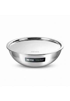 Meyer Trivantage Pro Tasla Deep Pan | 3.5 L | 3.7 Qt | 26 cm | 10.2 Inch | Induction Compatible | Tri-Ply | With Lid