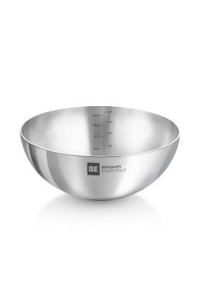 BERGNER BE Essentials Tri-Ply Stainless Steel | 5 L | 5.3 Qt | 30 cm | 11.8 Inch | Induction Compatible