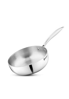 BERGNER Argent Saira Triply Stainless Steel | 1.5 L | 1.6 Qt | 18 cm | 7.1 Inch | Induction Compatible