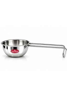 Ajay's Shoppe Tri-Ply Stainless Steel Tadka Pan | 350 ml | 11.8 fl oz