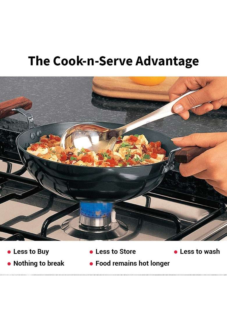 Hawkins Futura Deep Fry Pan | 1.5 L | 1.6 Qt - Indya