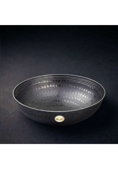 RBY | 3 L | 3.2 Qt | 28 cm | 11 Inch | Induction Compatible | Hammered Finish | Food Safe