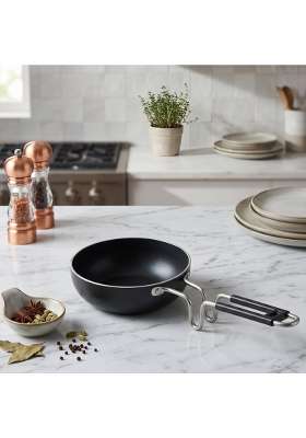 DOZY Iron Tadka Pan for Gas Stove | Pre-Seasoned