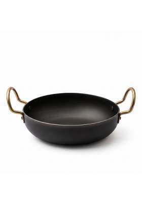 DOZY Iron Nonstick Kadhai Wok | 1.5 L | 1.6 Qt | Non-Toxic