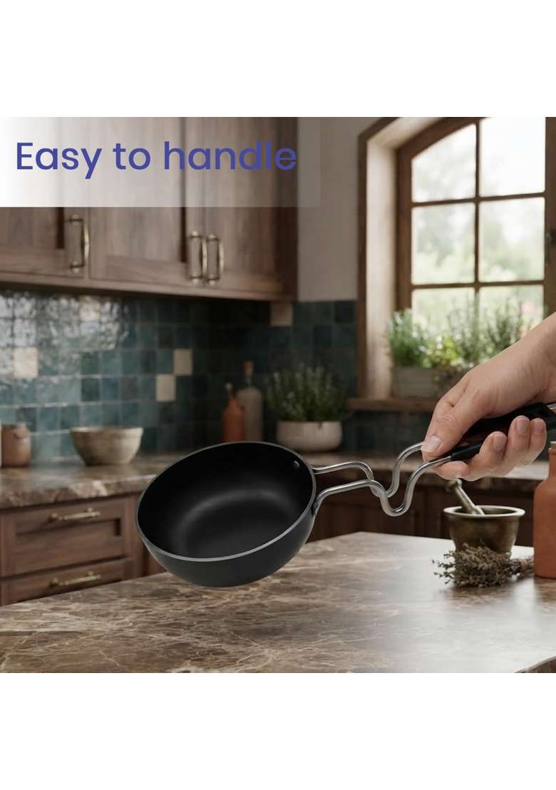 DOZY Pre-Seasoned Iron Tadka Pan - Indya