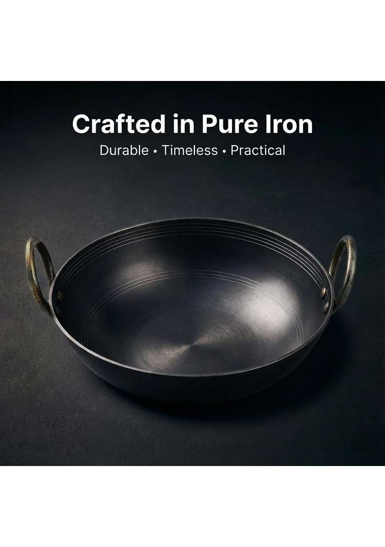RBY | 1 L | 1.1 Qt | 25.4 cm | 10 Inch | Induction Compatible | Dishwasher Safe - Indya