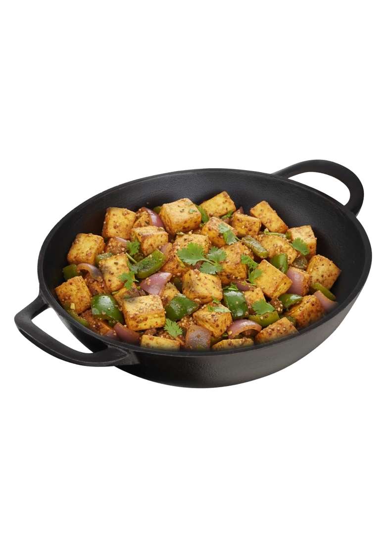 Prestige Cast Iron Kadai Wok | 26 cm | 10.2 Inch | Induction Compatible - Indya