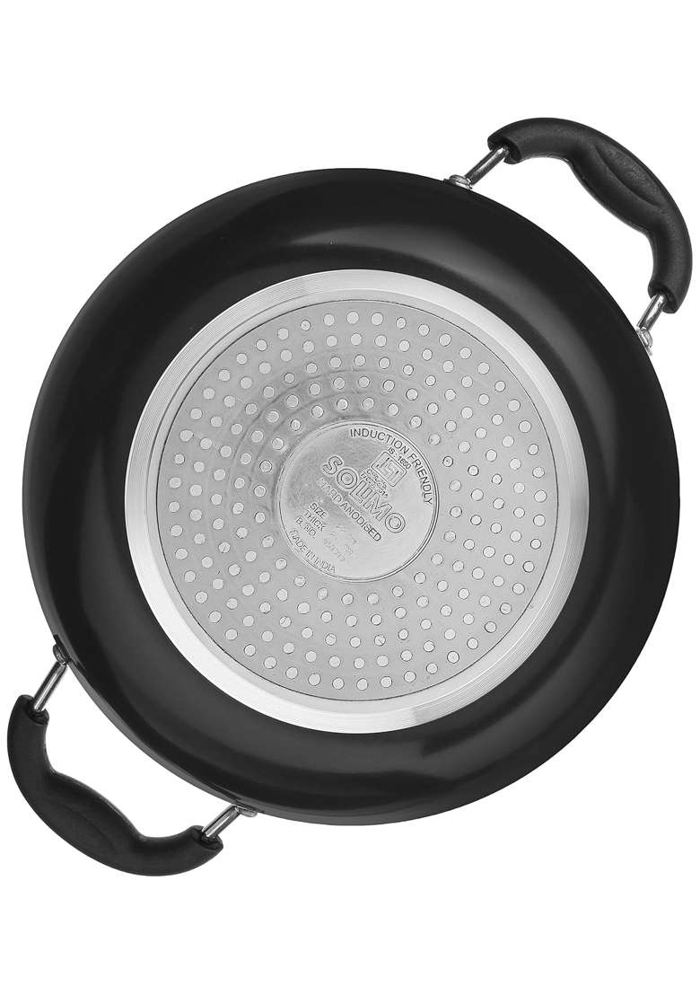 Solimo Amazon Brand Solimo | 22 cm | 8.7 Inch | Induction Compatible - Indya