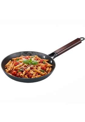 Prestige Castlite Patterned Enamel Coated Cast Iron Fry Pan | 1.5 L | 1.6 Qt | 24 cm | 9.4 Inch | Induction Compatible | Rust Resistant