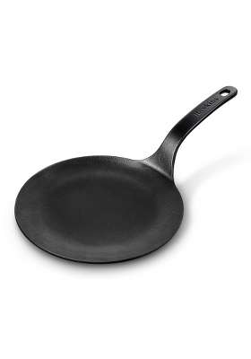 Hawkins Cast Iron Tava Flat Griddle | 26 cm | 10.2 Inch | Induction Compatible | Pre-Seasoned | Non-Stick