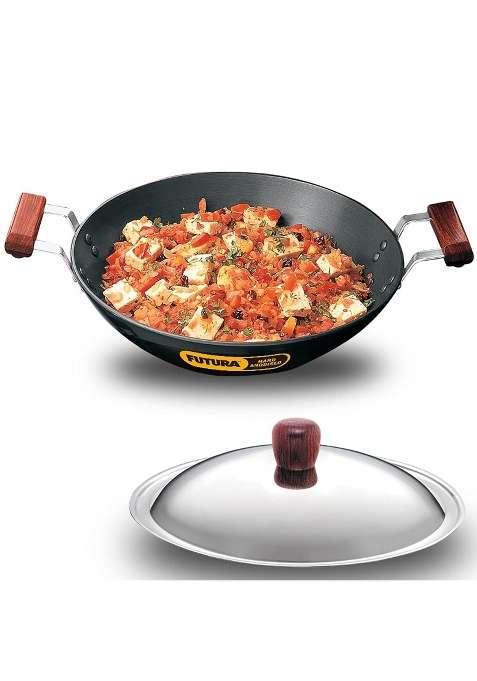 Hawkins Futura Deep Fry Pan | 2.5 L | 2.6 Qt | With Lid