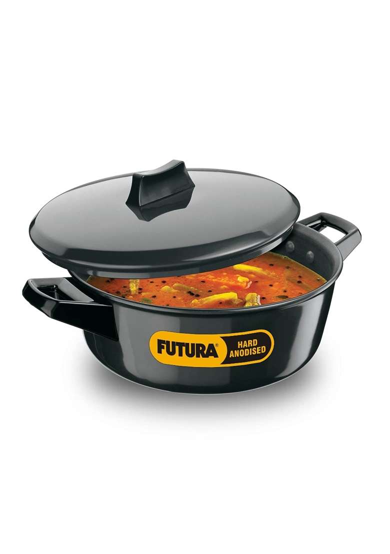 Hawkins Futura Cook N Serve Bowl | 3 L | 3.2 Qt | Induction Compatible - Indya