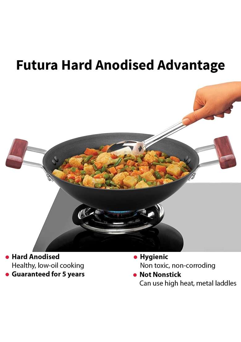 Hawkins Futura Deep Fry Pan | 2 L | 2.1 Qt - Indya