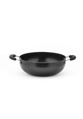 Sumeet Hardanodised Deep Kadhai Wok Size No. | 1.5 L | 1.6 Qt | 20 cm | 7.9 Inch