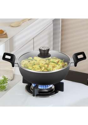 Borosil | 2 L | 2.1 Qt | 22 cm | 8.7 Inch | With Lid