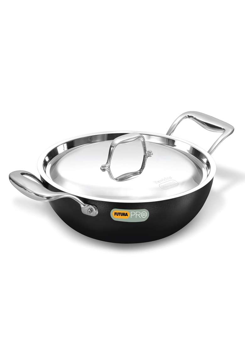 Hawkins Futura Pro Deep-Fry Pan | 2.5 L | 2.6 Qt | Non-Stick - Indya