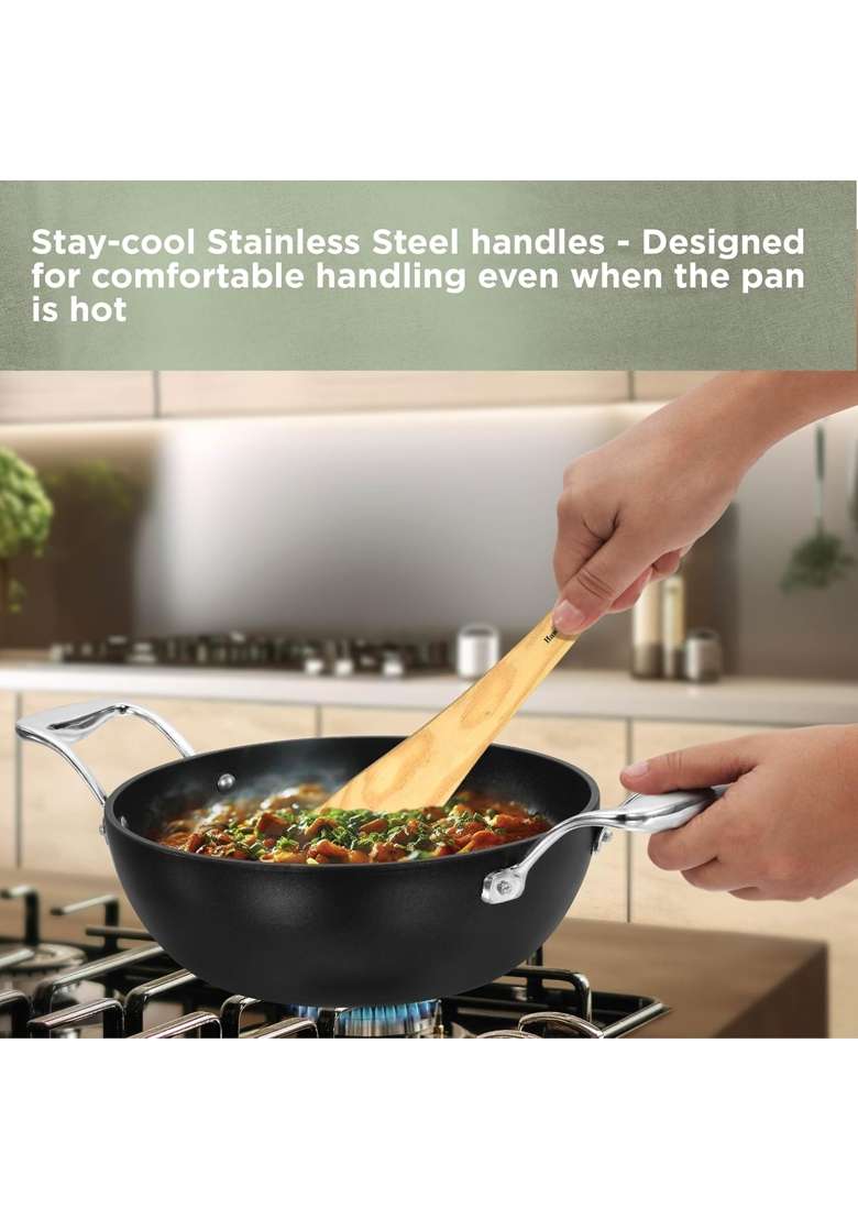 Hawkins Futura Pro Deep-Fry Pan | 2.5 L | 2.6 Qt | Non-Stick - Indya