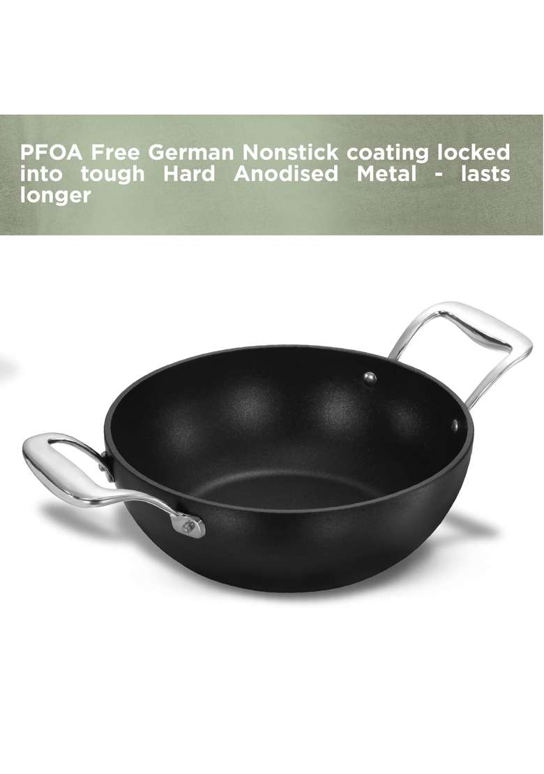 Hawkins Futura Pro Deep-Fry Pan | 2.5 L | 2.6 Qt | Non-Stick - Indya