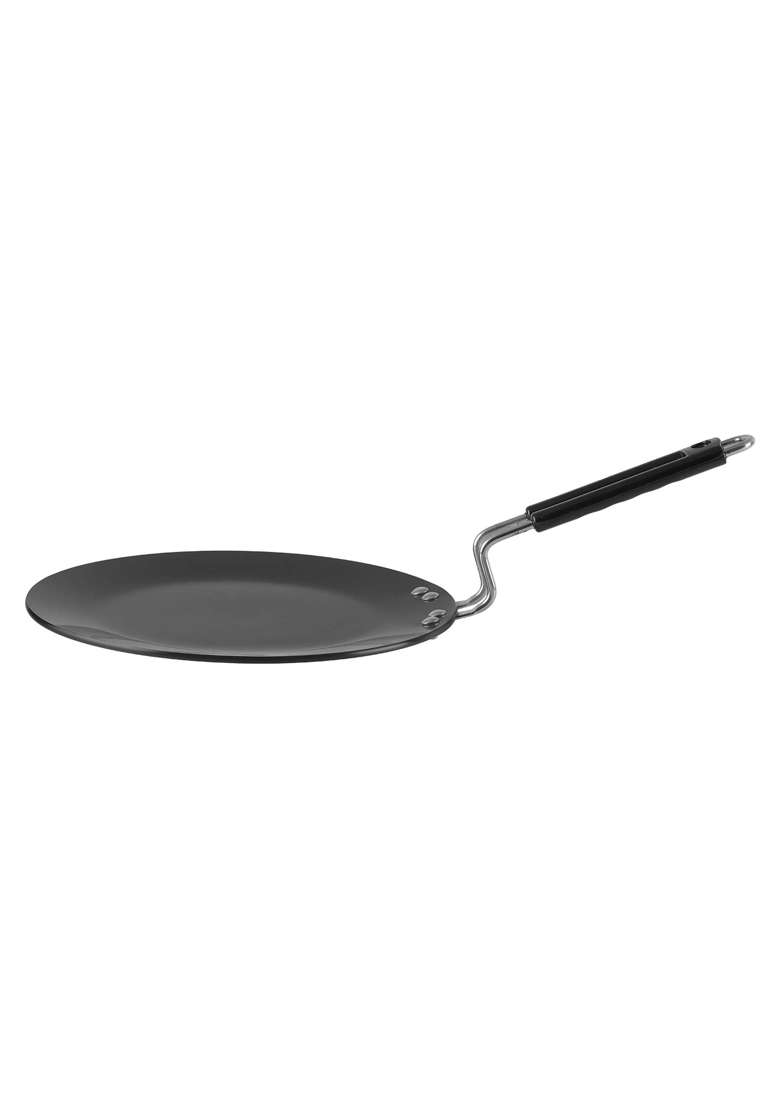 Vinod Black Pearl Hard Anodised Cookware | 3 L | 3.2 Qt | 24 cm | 9.4 Inch | 3-Piece Set | Induction Compatible - Indya