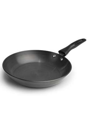 AGARO Elite Hard Anodised Tapper Frying Pan | 1.5 L | 1.6 Qt | 24 cm | 9.4 Inch