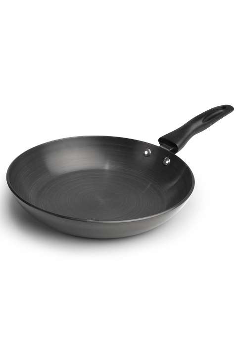 AGARO Elite Hard Anodised Tapper Frying Pan | 1.5 L | 1.6 Qt | 24 cm | 9.4 Inch