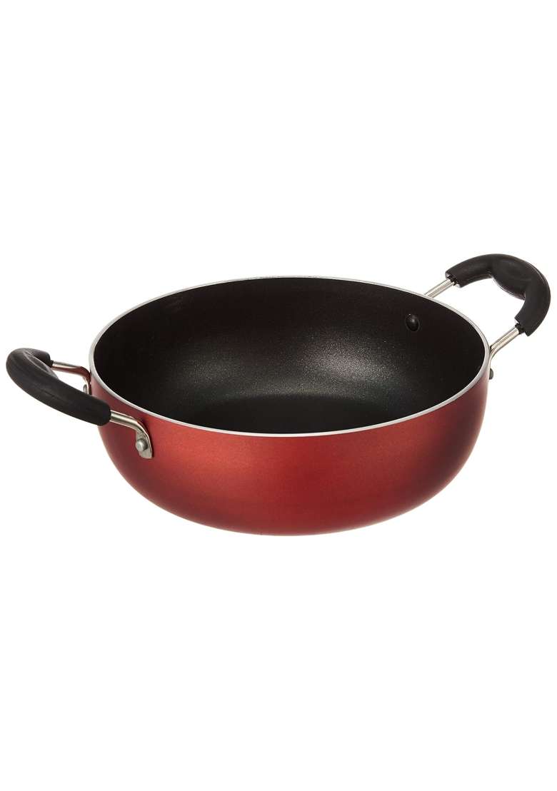 Solimo Amazon Brand Solimo | 22 cm | 8.7 Inch | Induction Compatible | Non-Stick - Indya