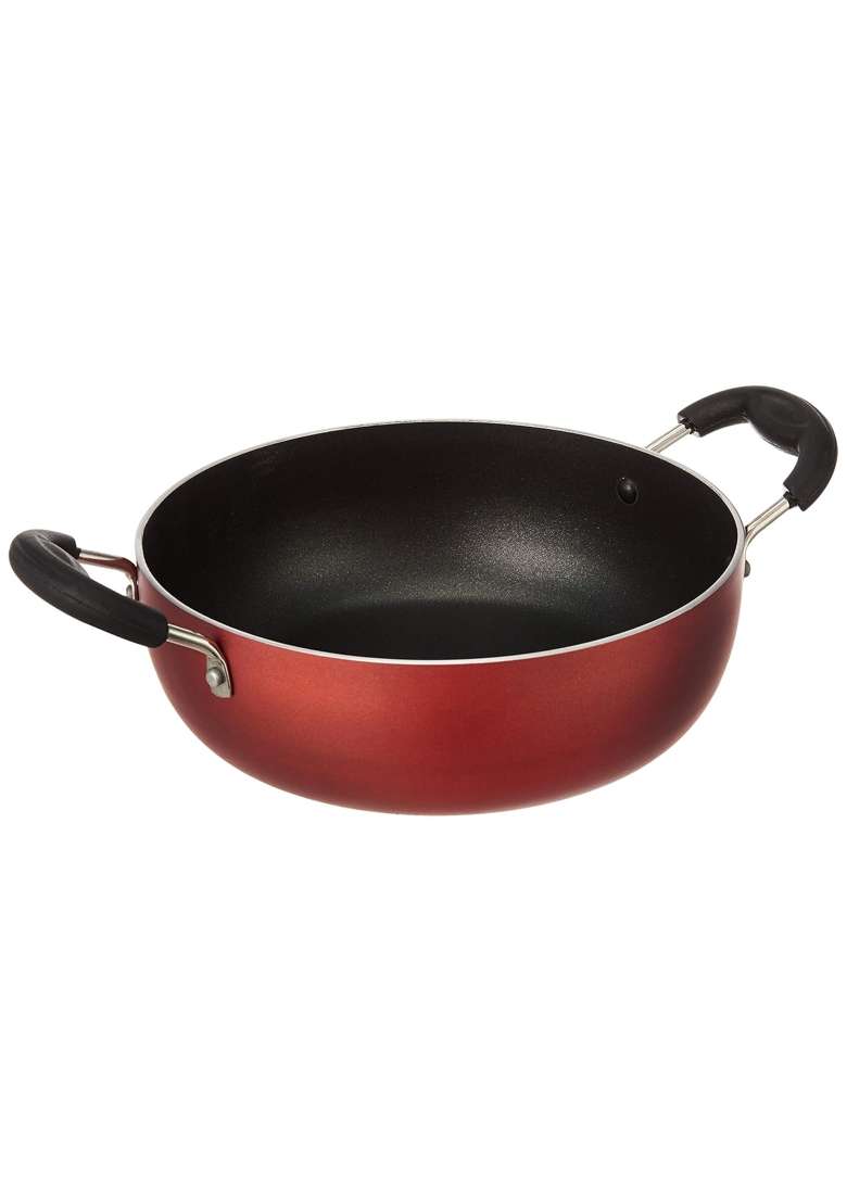 Solimo Amazon Brand Solimo | 22 cm | 8.7 Inch | Induction Compatible | Non-Stick - Indya