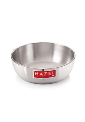 HAZEL Aluminium Induction Bottom Tasra Deep Pan | 2.5 L | 2.6 Qt